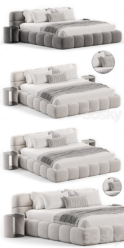 Tufty Bed By B&B Italia